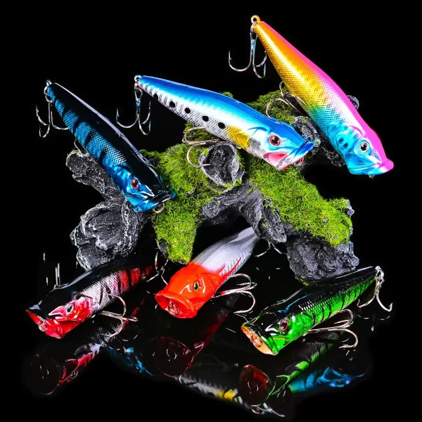 Amostra Flutuante Flysand Popper 93mm 12.5g - Image 6
