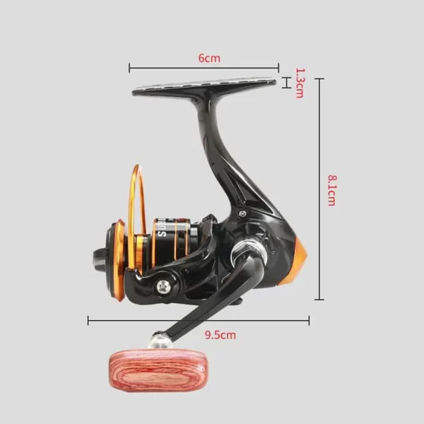 Carreto Spinning EMMROD SU800 Drag 5kg 5.2:1 - Image 4