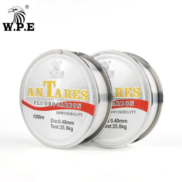 Linha Fluorocarbono W.P.E Anteros 100m Carbono - Image 3