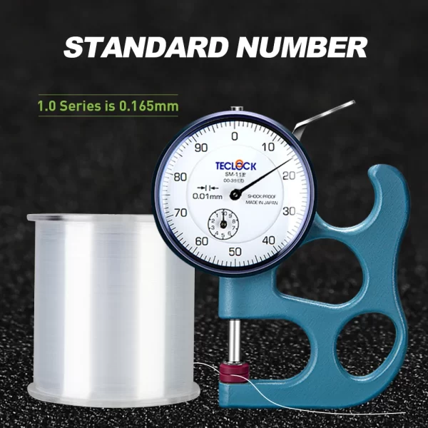 Linha de Pesca Monofilamento FISH KING 300m/500m Super Resistente em Nylon - Image 6