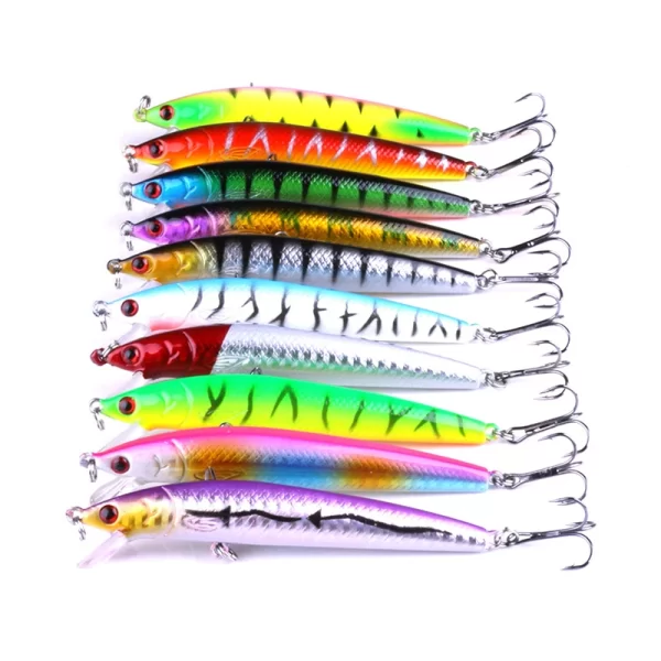 Amostra Jerkbait Flutuante 95mm 8.5g (5 ou 10 Unidades) - Image 4