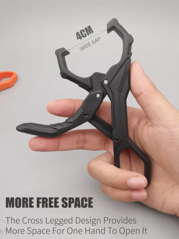 Alicate LUREHOLIC Fish Grip Mini de Plástico 13.5cm Leve e Seguro - Image 4