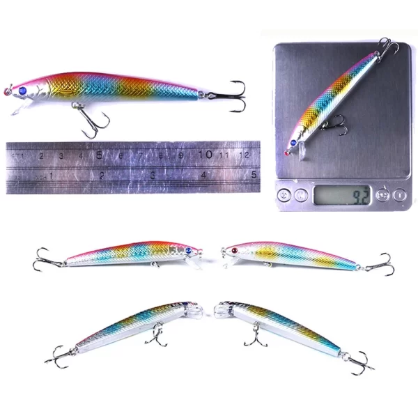 Amostra Jerkbait Flutuante 95mm 8.5g (5 ou 10 Unidades) - Image 3