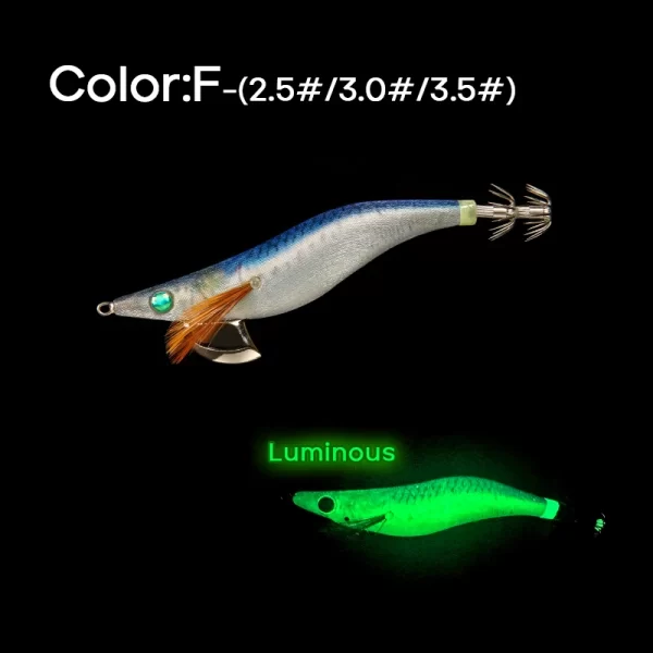 Amostra Hardbait LETOYO Camarão (Palhaço) Fluorescente 2.5-3.5# - Image 14