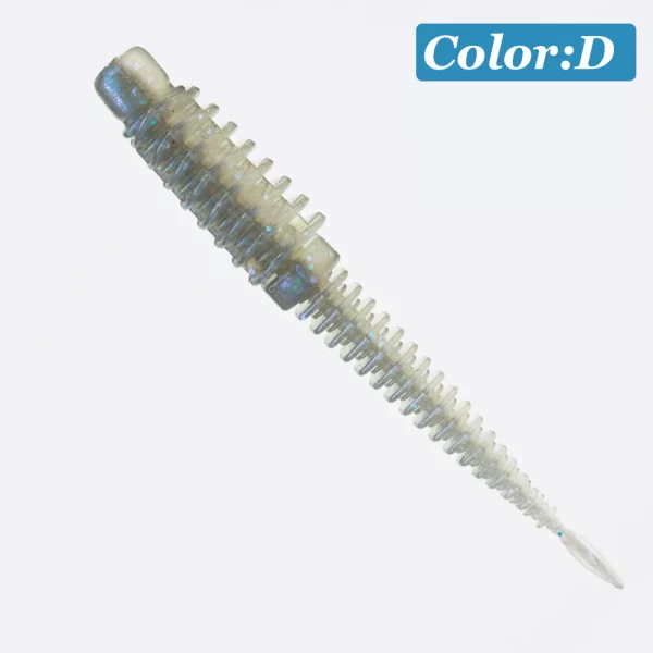 Amostra Softbait Criatura Larva 75mm 1.8g (10 Unidades) - Image 11