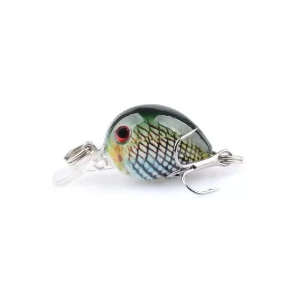 Amostra Mini Crankbait Flutuante 3.3cm 2g - Image 5
