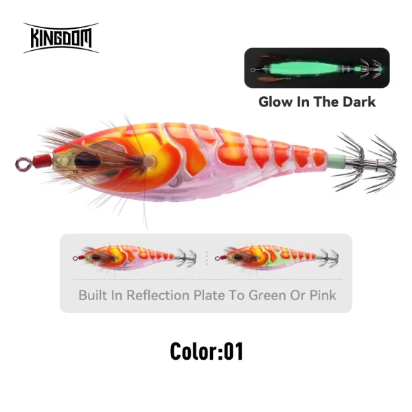 Amostra Hardbait Camarão (Palhaço) Kingdom SP 5.8g/8.7g/10g - Image 11