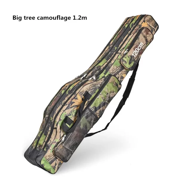 Bolsa de Pesca Grande Dobrável com Três Camadas 1.2m/1.5m para Cana e Ferramentas - Image 8