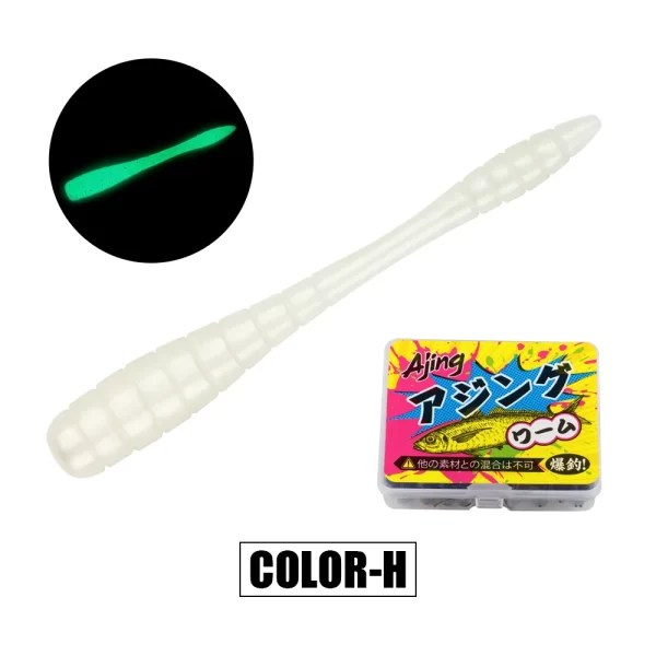 Amostra Softbait Spinpoler TPR 4.8cm Luminoso (20 Unidades) - Image 12