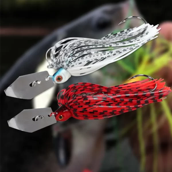 Conjunto de Amostras Chatterbait 94mm 9g com Saia (3 Unidades) - Image 6