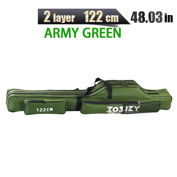 Bolsa de Transporte Dobrável para Canas de Pesca JOSBY 122cm/152cm/182cm - Image 15