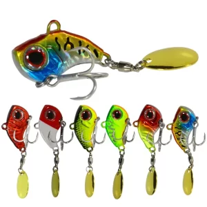 Amostra Spinnerbait SeaKnight com Spinner Tail Realista 9g-22g