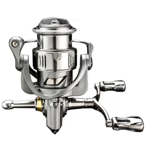 Carreto Spinning 2500S/3000M Drag 8kg 5.2:1 com Estabilizador