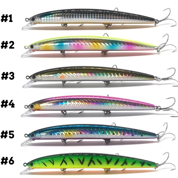 Amostra Jerkbait CASTFANATIC 24g 140mm Slow Sinking - Image 3