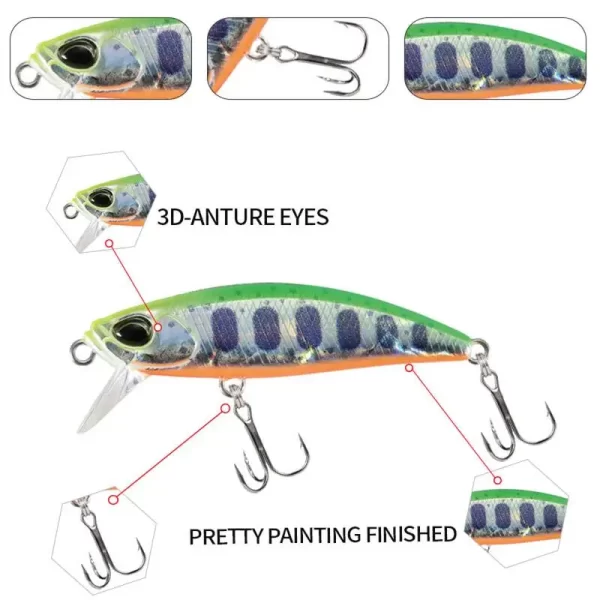Amostra Jerkbait Sinking 48mm 6.5g - Image 2
