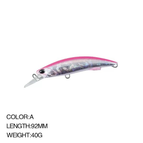 Amostra Jerkbait Sinking 92mm 40g - Image 8