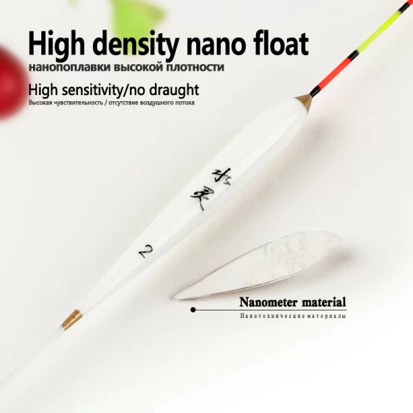 Conjunto de 3 Boias Flutuantes Nano para Pesca em Águas Rasas + Acessórios - Image 2