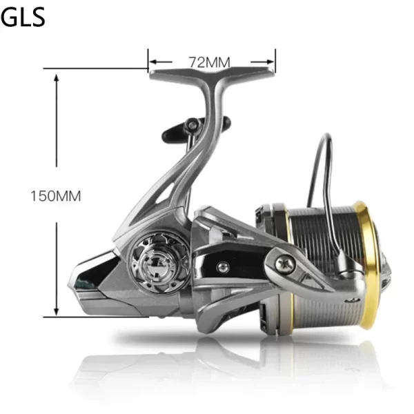 Carreto Spinning GLS 8000-14000 com 4.8:1 Drag 18kg - Image 3