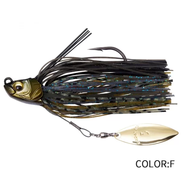 Amostra Jig com Spinner e Saia de Silicone 13.5g - Image 8