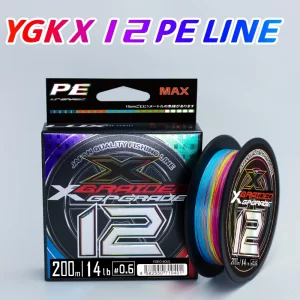 Linha de Pesca YGK X12 Multifilamento 12 Fios 150m