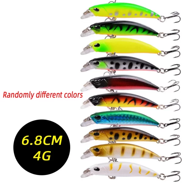 Conjunto de Amostras Jerkbaits e Crankbaits 2.8-18cm 1.5-24g (3/5/8 Unidades) - Image 15