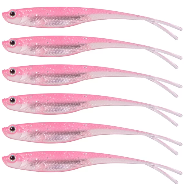 Amostras Softbait (Fluke) Dr.Fish 75mm-120mm (5 unidades) - Image 7
