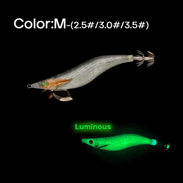 Amostra Hardbait LETOYO Camarão (Palhaço) Fluorescente 2.5-3.5# - Image 7