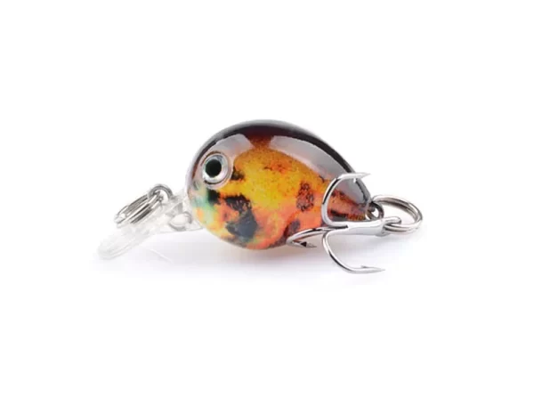 Amostra Mini Crankbait Flutuante 3.3cm 2g - Image 7