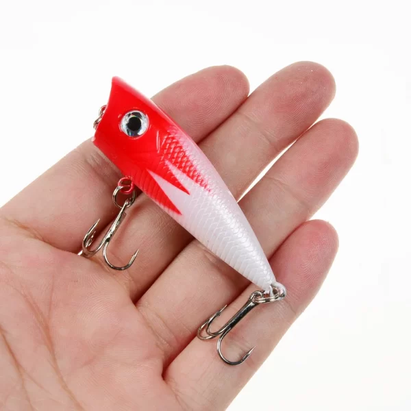 Amostra Hardbait Flutuante Popper 6.5g 6cm - Image 17