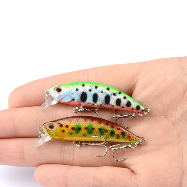 Amostra Jerkbait Pequeno Slow Sinking 6cm 4.9g - Image 3