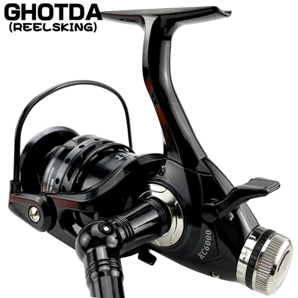 Carreto Spinning GHOTDA KC 3000-6000 com Drag 8KG