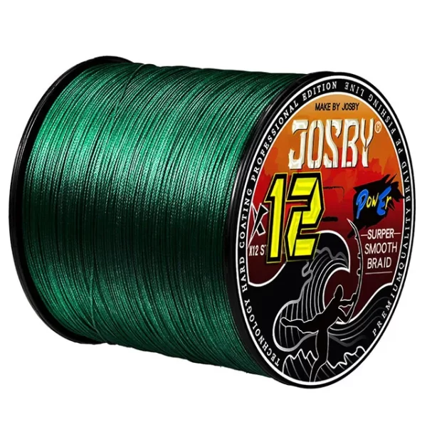 Linha de Pesca Flutuante JOSBY 12 Fios 100m-1000m Multifilamento de Alta Resistência - Image 7