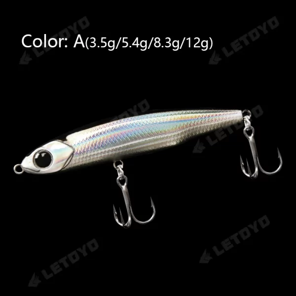 Amostra Sinking Pencil LETOYO 3.5g-12g Stickbait para Predadores - Image 14