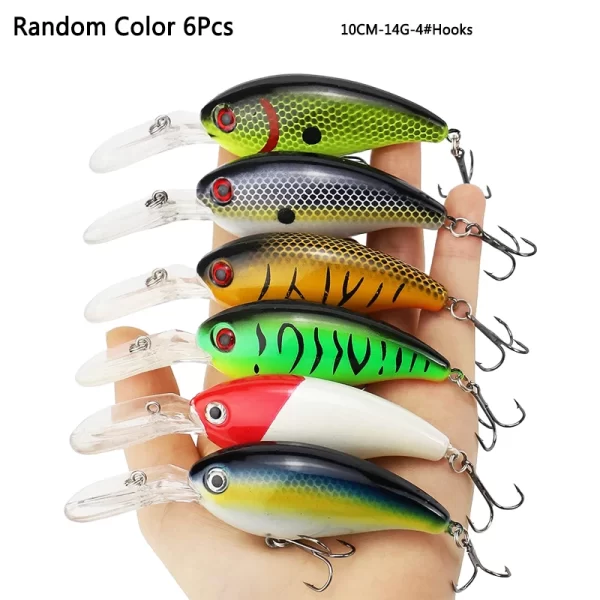 Conjunto de Amostras Crankbait Flutuantes 4.5cm 4g - Image 8