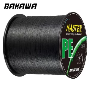 Linha Trançada BAKAWA 4 Fios 100M/300M/500M/1000M Multifilamento