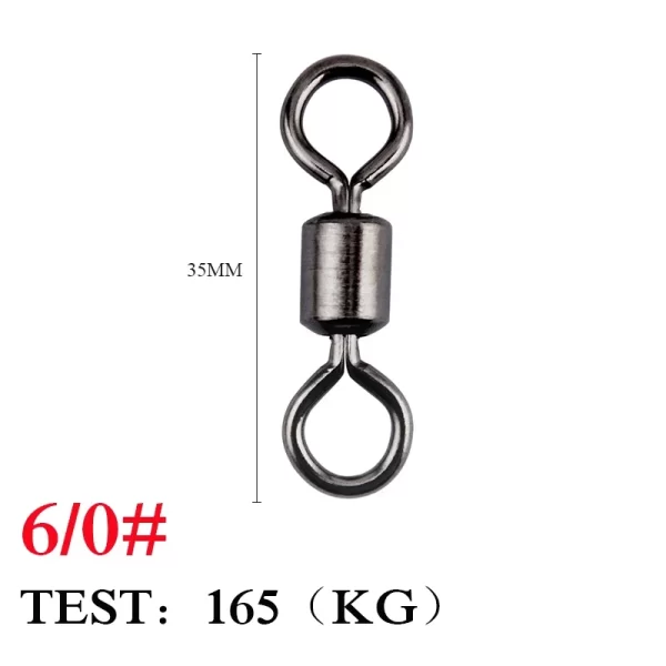Destorcedor de Aço Inoxidável com Argolas Sólidas (20/50/100 Unidades) - Image 19