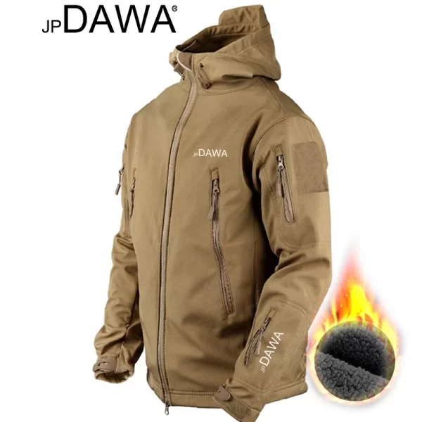 Fato de Pesca DAWA Softshell Térmico e Impermeável (Casaco e Calça) - Image 6