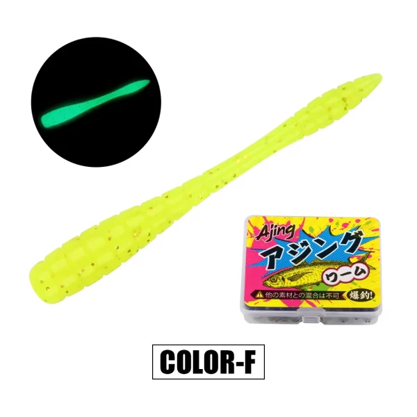 Amostra Softbait Spinpoler TPR 4.8cm Luminoso (20 Unidades) - Image 13