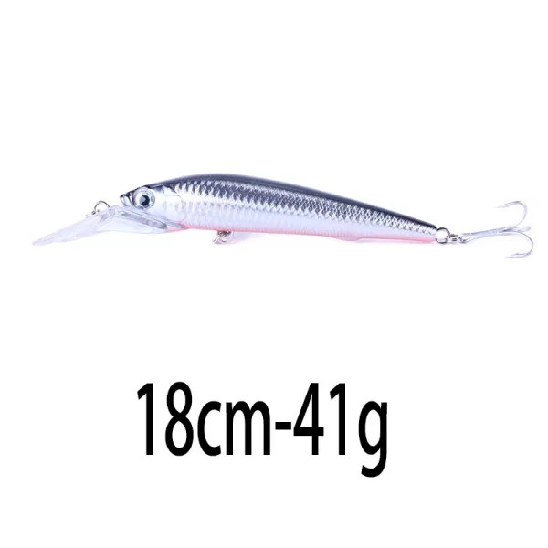 Amostra Jerkbait HENGJIA Deep 24cm 95g para Grandes Predadores - Image 28