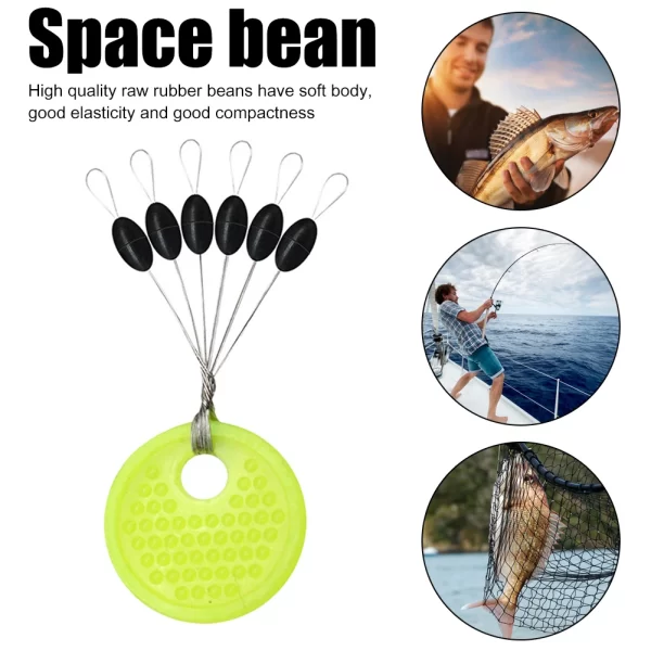 Conjunto de Espaçadores para Pesca com Boias e Flutuadores (60/120 Unidades) - Image 4