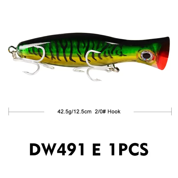 Amostra Topwater Popper PROBEROS 13cm 43g - Image 9