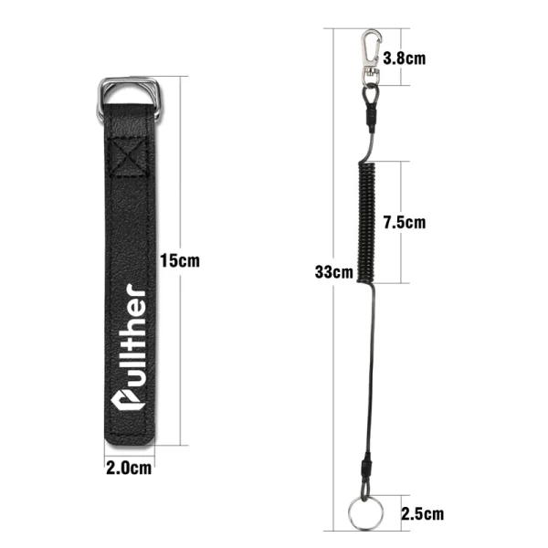 Fita de Fixação Elástica para Canas de Pesca 110cm - Image 2