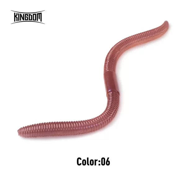 Amostra Softbait Criatura Minhoca (Senko) Kingdom Slow Sinking 1.8g-2.8g 96mm-120mm - Image 9