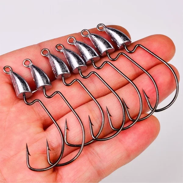 Anzol Jig Head SANMO para Iscas Softbait 1.75-14g (5 Unidades) - Image 2