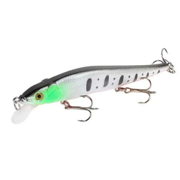 Amostra Jerkbait Aorace Flutuante 11,5cm 14g com Olhos 3D - Image 11