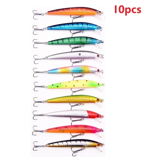 Conjunto de Amostras Flutuantes - Jerkbaits, Crankbaits e Poppers (10-64pcs) - Image 7