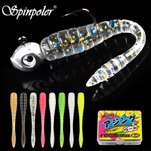 Amostra Softbait Spinpoler TPR 4.8cm Luminoso (20 Unidades)
