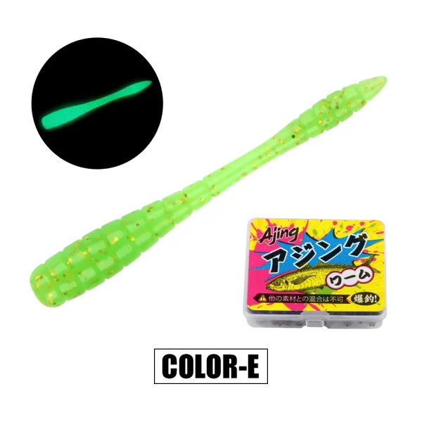 Amostra Softbait Spinpoler TPR 4.8cm Luminoso (20 Unidades) - Image 11