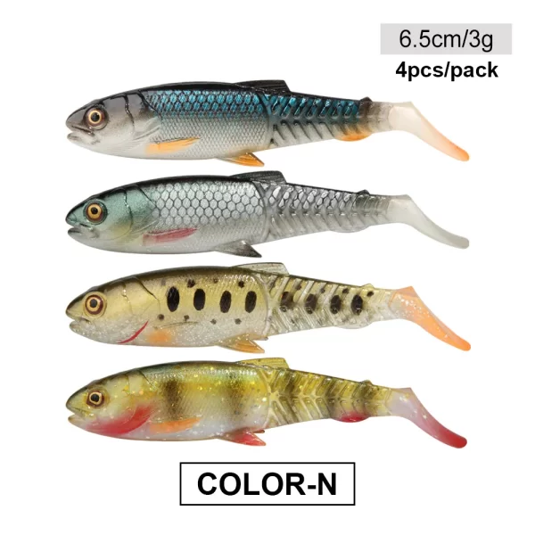 Conjunto de Amostras Swimbait com Cauda em T 3g-18.4g (2-4 Unidades) - Image 9