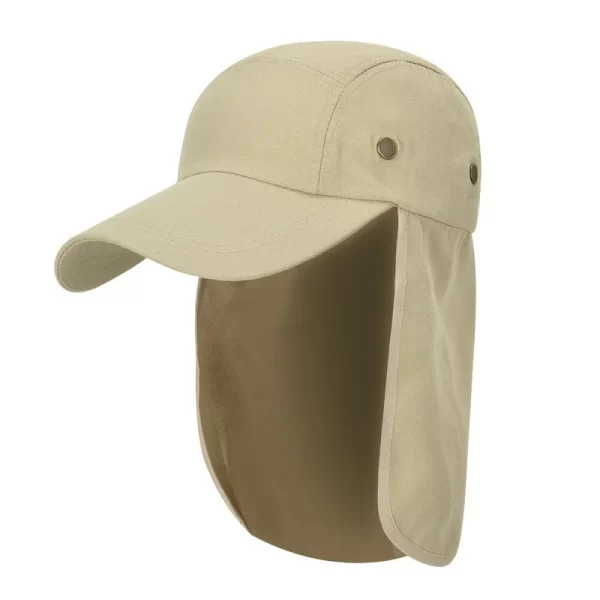 Chapéu de Pesca com Proteção UV e Flap Removível para Rosto e Pescoço - Image 13